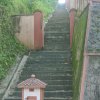 Staircase to the Aikunnu Bhagavathy Temple